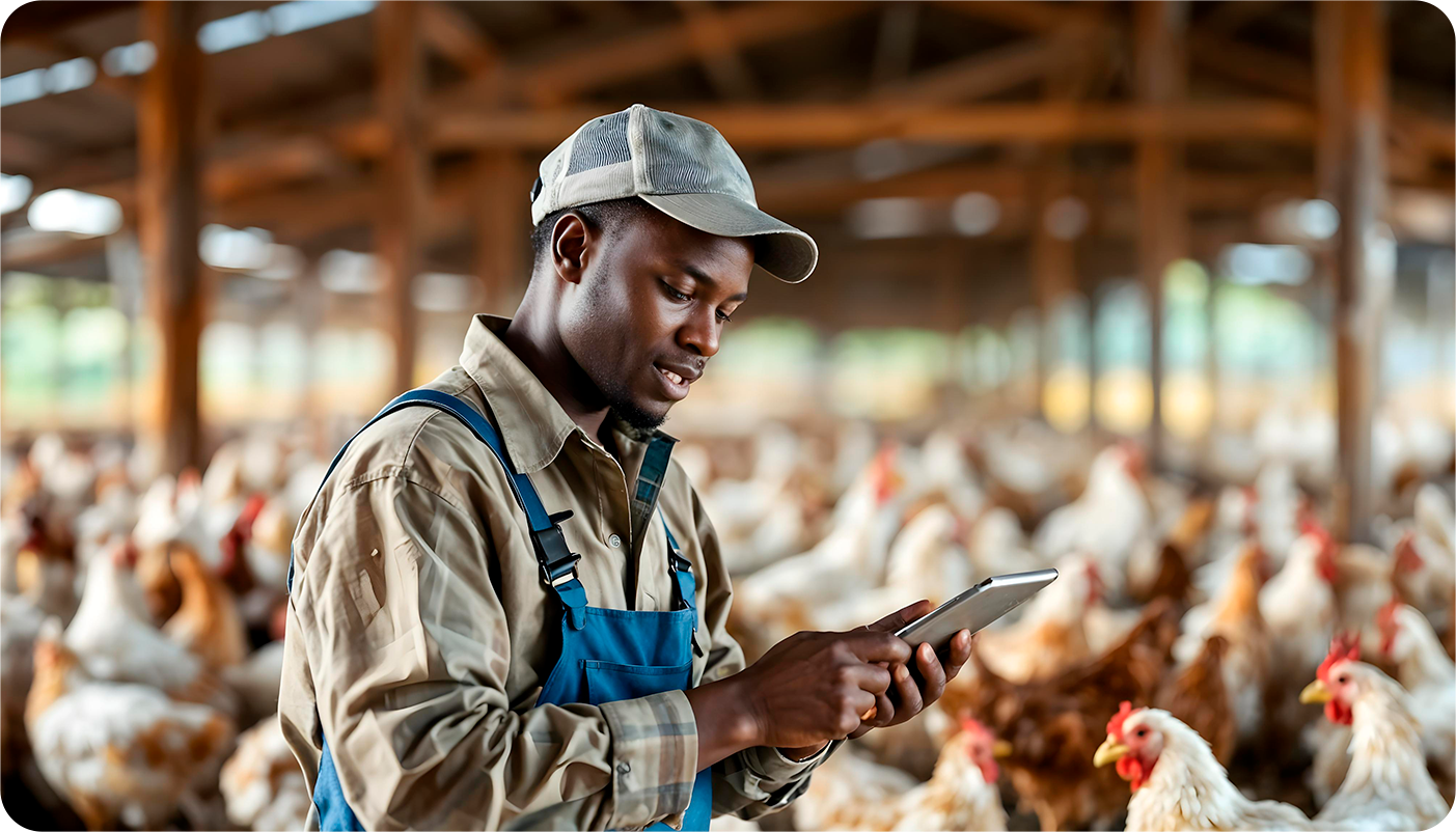 Farmer working at A2 Agro Allied