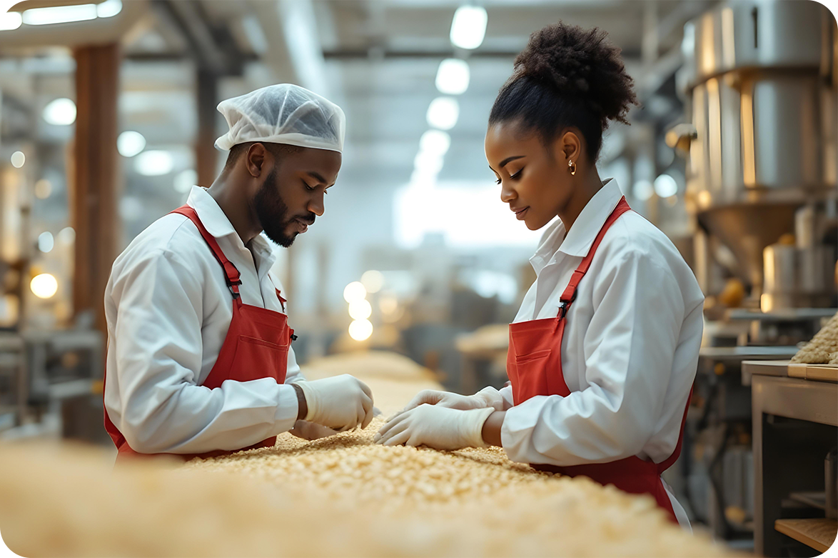 Workers at A2 Farms